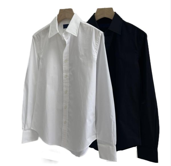 Chemises pour femmes Blouse couleur unie poney manches courtes brodé cheval coloré dames classique mode T-Shirt bouton revers mince