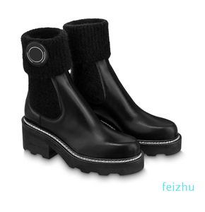 Chaussures pour femmes Ankle Boot Pocket Black Roman Bootss Nylon Military Inspired Combat logo petite grande taille EUR 35-41 en cuir véritable