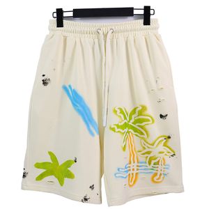 Palmas de los pantalones cortos para mujeres Palms Hombres Mens Coconut Alphabet Impreso ropa de playa de verano casual 20