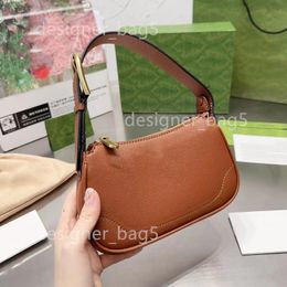 Schoudertassen voor dames Modeontwerper Crescent Crossbody Tas Klassieke mini-handtas Damesportemonnee Officiële replica