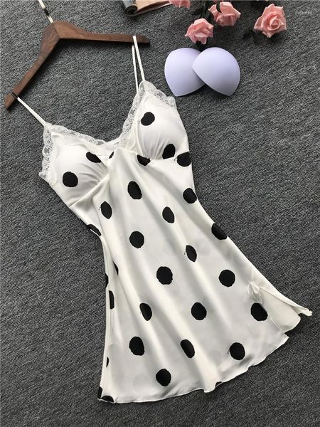 Ropa de dormir para mujer, picardías de satén de encaje Sexy, disfraces eróticos, ropa interior de talla grande, lencería, vestido Porno para sexo femenino