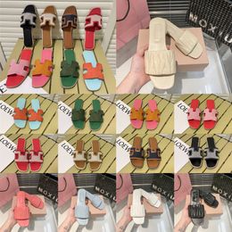 Damesslippers Sandalen Zomerstrandschoenen Dames Meisjes Thuis Lazy Scuffs Slipper Open teen Sandali Platte slippers Chaussons Chaussures de Plage Pantofole