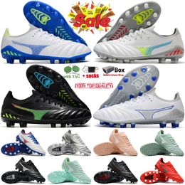 Damesvoetbalschoenen Heren Morelia Neo Iii Made In Japan Fg Sportschoenen Hoge enkelvoetbalschoenen Tieners Volwassen schoenplaten Grastraining Wedstrijdsneakers