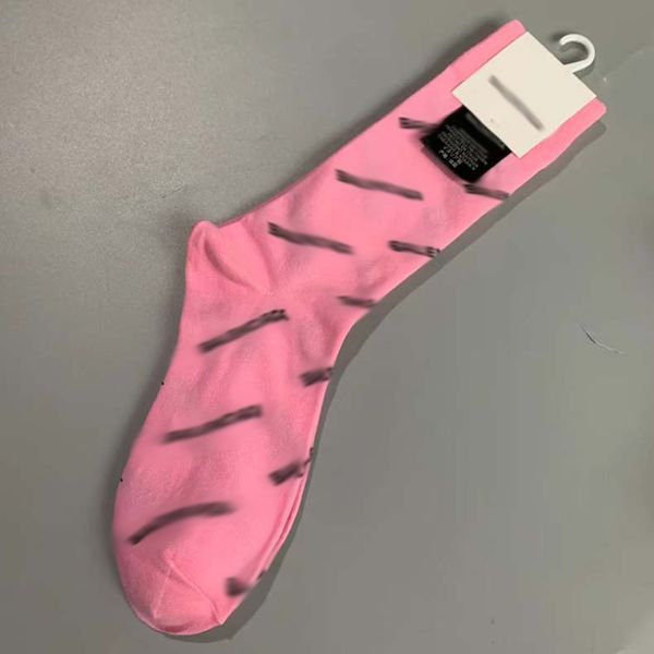 Calcetines para mujer París estampado clásico Ropa de hombre al aire libre verano pareja deporte medias largas