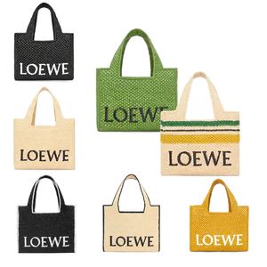 Designer Luxurys Straw Raphias Broderie Font Sac fourre-tout pour l'été Beach Embrayage Sac à bandoulière Mini Sacs à tissage Femmes Hommes 2 Taille Sac à main Sac à main Sac à main