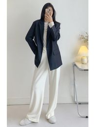 Costumes pour femmes Blazers légers et élégants italiens Jin Mouth Feeling Box Veste de costume Ji Simple Three-Nsional Shoder Woman Drop Delivery Oteuf