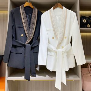 costumes pour femmes vêtements de créateurs blazers avec Balmnnn designer de luxe femme veste printemps tempérament supérieur nouveaux hauts sortis