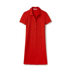 polo lacoste verano de las mujeres vestido de la manera 100% vestidos de camisa de algodón de promoción Polo casual de ropa una línea de Falda fresca dulce Apparel