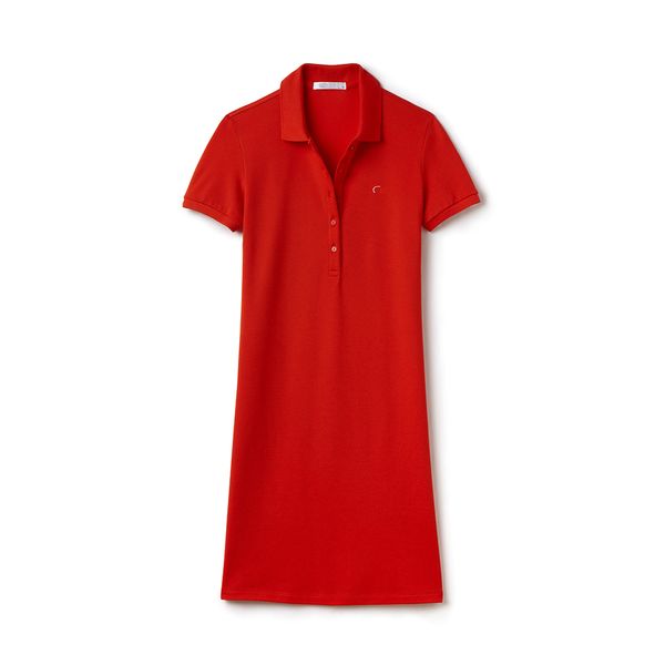 Femmes polo lacoste robe d'été de mode 100% coton Robes Shirt Vêtements décontractés Polo Jupe frais promotion douce Apparel