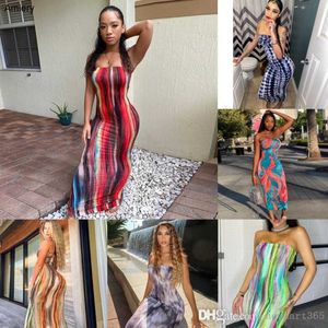 Robe d'été pour femmes robes maxi de créateur décontracté pour femmes sexy hors épaule enveloppe buste de la jupe de mode