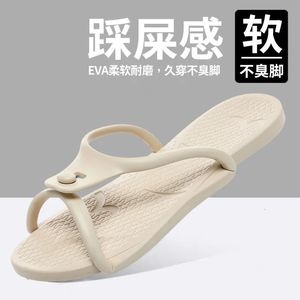 Dames zomer draagbare opvouwbare reisglippen paren outdoor strand lichtgewicht sandalen sandalen heren indoor huis grote 240420
