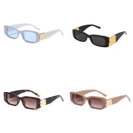 Gafas de sol para mujer Gafas de sol de diseñador de lujo Moda para hombre Marco de acetato Rectángulo Retro Gafas de sol Delicado con letras Verano al aire libre Sonnenbrille para hombre