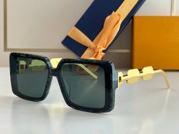 Женские солнцезащитные очки дизайнерские, квадратные, высокого класса, с усовершенствованной текстурой, серебряные дужки, летние модные солнцезащитные очки, женские очки с оригинальной коробкой, размер 64, 15, 145 мм