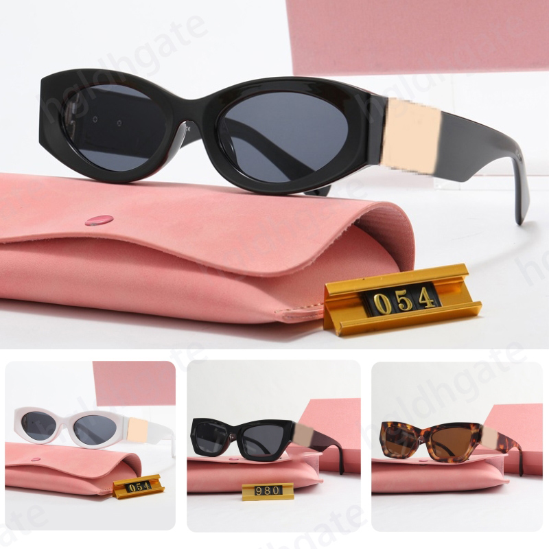 Womens sunglasses designer sunglasses for women oval sun glasses men lunette small frame eyeglasses summer UV400 fashion retro letter men sunglasses trendy hg0157