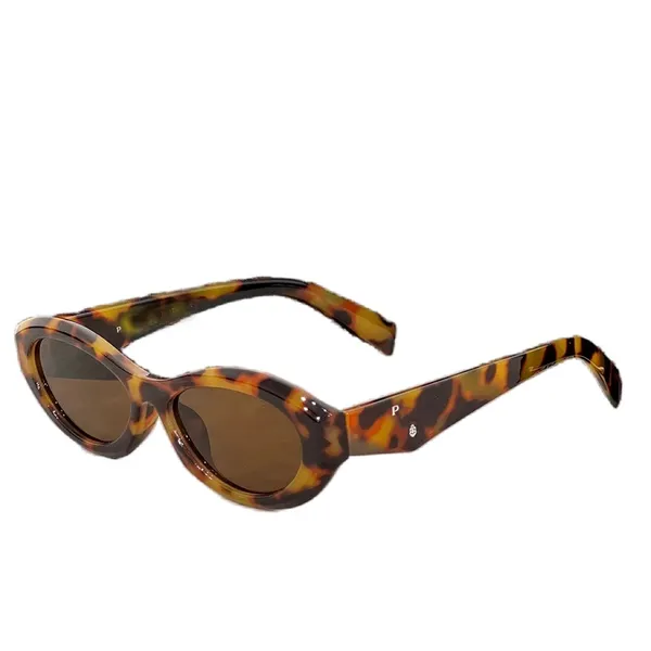 Lunettes de soleil pour femmes elliptiques œil de chat blanc noir lunettes de soleil de créateur à la mode femmes plage ombrage lunettes de qualité supérieure pour hommes personnalité fa083 E4
