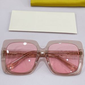 Lunettes de soleil pour femmes pour femmes mode shopping coin rond cadre carré miroir jambes cristal décoration voyage vacances lunettes 0418S designer protection UV400