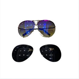 Damen-Sonnenbrille für Damen und Herren, Sonnenbrille für Herren, modischer Stil, schützt die Augen, UV400-Linse, mit zufälliger Box und Etui 8478231T