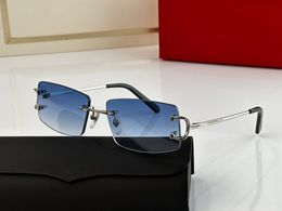 Dames zonnebril voor vrouwen Men Sun bril Mens Fashion Style Beschermt ogen UV400 -lens met willekeurige doos en case 0093