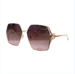 Gafas de sol para mujer para mujer, hombre, gafas de sol, estilo de moda para hombre, protege los ojos, lentes UV400 con caja aleatoria y estuche 1322SA