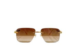 Gafas de sol para mujer para hombres y mujeres Gafas de sol Estilo de moda para hombre Protege los ojos Lente UV400 con caja y estuche aleatorios 0360