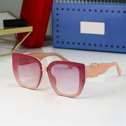 Dameszonnebril Letter Shades Luxe glazen schild Kunststof frame Zwart Cool Girl Occhiali Da Sole Outdoor Street Delicaat Grace Dameszonnebril G PJ022 B4