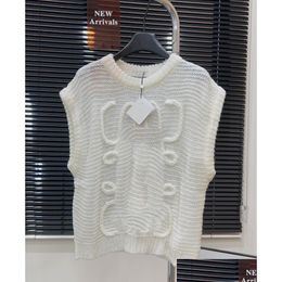 Chandails pour femmes Designers Vest Mohair Sweater Sweater Drop Liviling Apparel Vêtements Dhtuc