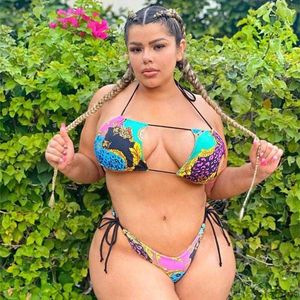 Dames Badmode 2022 Sexy Micro Bikini Set Plus Size String Vrouwen Mini Bikini's Dames Hater Braziliaans Badpak Push Up String Badpak CVJ8