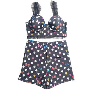 Maillots de bain pour femmes Deux pièces Designer Summer Bikini avec coussinet de poitrine Maillots de bain Sexy Beachwear