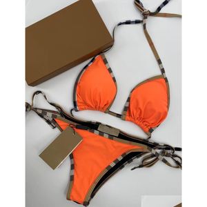 Femmes de maillots de bain pour femmes Push Up Bikinis Bandage Bikini Set Maignement Y Placewear Bathing Firm Drop Livrot Delivery Vêtements OTCQO