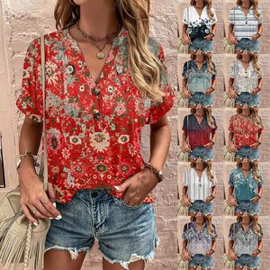 Camiseta de mujer ropa vintage Y2K Tops Camisas para mujeres ropa de camiseta Moda Elegante streetwear de verano Camas de estampado casual 230612