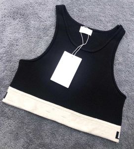 Camiseta para mujer ropa para mujeres Top de tanques Tamiseta Tamisa Negro Blanco Blanco Summer Manija corta Ropa de ropa S-270W