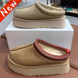 Femmes Tazz Tasman Fourrure Classique Ultra Mini Plateforme Botte De Neige Daim Moutarde Graine Australie Pantoufle Maxi Hommes Chaussures Bottines Bottines De Créateur D'hiver 240223