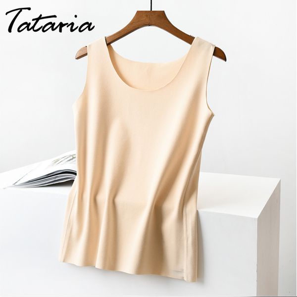 Femmes Tops et chemisiers Spring Velvet Gilet chaud Femme sans manches Casual Slim T-shirt Top Femmes Bureau Sexy Tank 210514