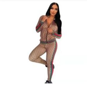 Suisses de survêtement pour femmes Nouvelles ensembles de cardigan de traction de créateur et pantalons de jogging Capris