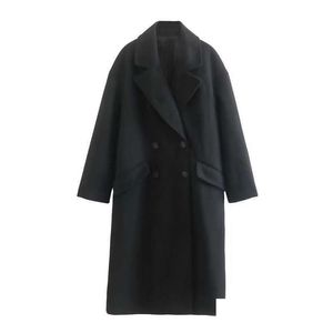 Dames trenchcoats herfst/winter nieuwe Uni halflange windjack wollen jas 2E droplevering kleding kleding bovenkleding Otrga