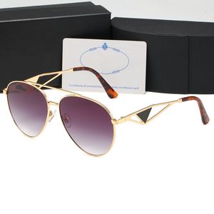 Dames Triomphe ovale frame zonnebril man metalen spiegelpoten groene lens designer zonnebril retro klein rond frame sexy met originele doos SY 73