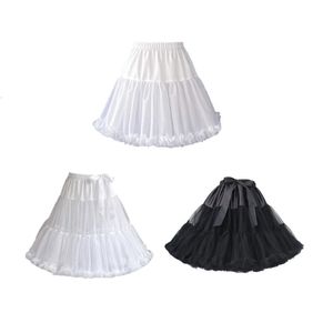 Womens Tule Tutu Rok Elastische Taille Strik Gelaagde Verstoorde Bubble Rokken Trouwjurken Petticoat Onderrok 240401