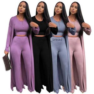Dames tweedelige broek 3 set dames outfits drie stukken sets groothandel pant pakken sexy 2022
