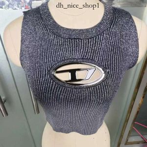 Viette pour femmes Spicy Girl Knited Suspenten Femme Tank Fashion Dieselg Top Designer Diesl Le dernier débardeur de réservoir pour femmes à manches courtes à manches courtes à manches courtes de coton 342