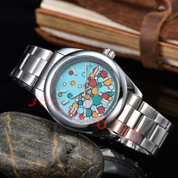 Dameskijk 36 mm Ballon Dial Quartz Batterij Automatische datum roestvrijstalen riemlegering Vouwbespeling hoge versterkte spiegel Dhgate ontwerper Caijiamin