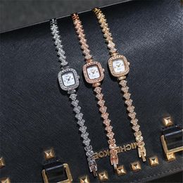 Dameshorloge Fashion Moden horloges hoogwaardige luxe quartz-batterij roestvrijstalen 20 mm horloges
