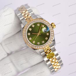Reloj para mujer Reloj de diseño de lujo Relojes de alta calidad 31 mm 28 mm Correa de acero inoxidable Diamante Reloj impermeable Montre De Luxe Regalo
