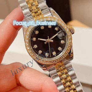 Womens Watch Mans Watch Diamond Watches Moissanite Automatic Montre Luxe Watchs Rose Gold Taille 36 mm Watch for Men Designer Watch Oologio.