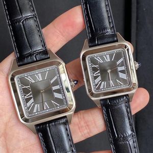 montre femme hommes montres womenwatch dames montre carrée or quartz bracelet en cuir boucle ardillon montres montre de luxe pour femmes montres montre de luxe