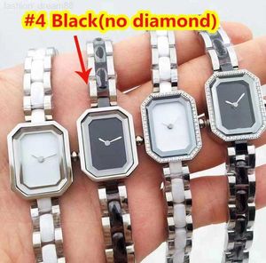 Dameshorloge quartz batterij keramiek roestvrij band diamanten wijzerplaat luxe horloges YQ6612