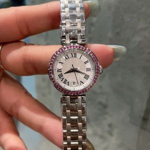 Montre Femme Mouvement Quartz Montre 26mm Beauté Montre Bussniess Acier Inoxydable Mode Montre De Luxe Dames