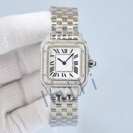 Reloj para mujer Reloj cuadrado Reloj de mujer con diamantes para damas Cuarzo Acero inoxidable para mujer Hebilla plegable Relojes de oro Montre de relojes de pulsera de lujo dhgates