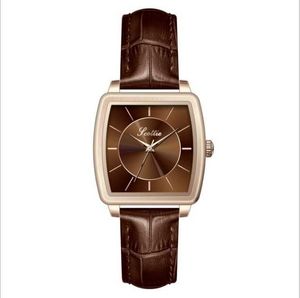 Dameshorloge horloges van hoge kwaliteit Casual Zakelijk luxe Quartz-Batterij ontwerper waterdicht Leer 30mm horloge montre de luxe geschenken A6