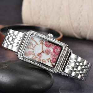 Dameshorloge horloges Hoogwaardige Designer Limited Edition Casual Luxury Rectangle Quartz-Battery 30mm Watch