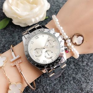Dameshorloge horloges van hoge kwaliteit Limited Edition Casual luxe quartz-batterij roestvrij stalen horloge
